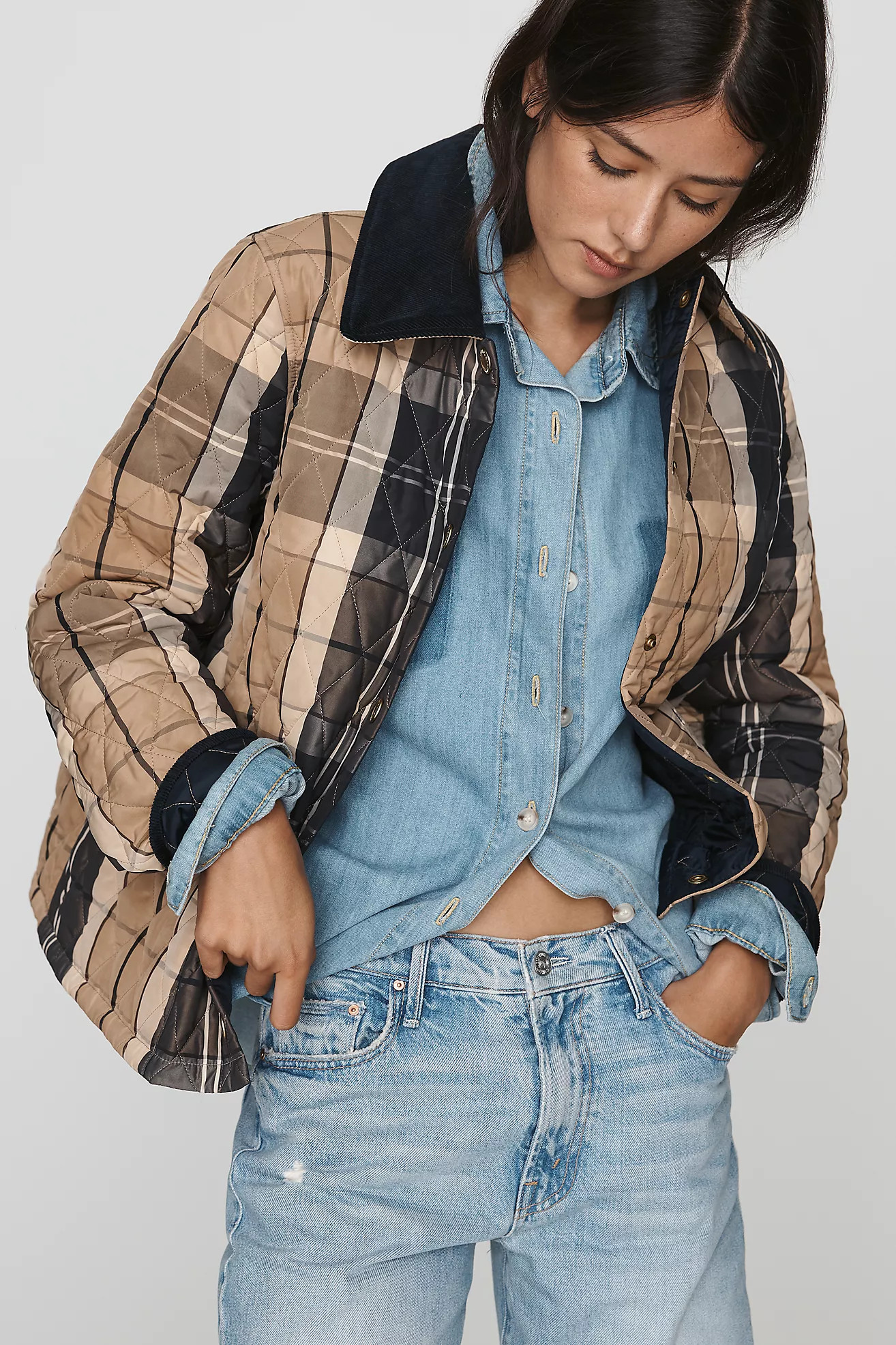 Barbour x Anthropologie Quilted Jacket | Anthropologie (US)