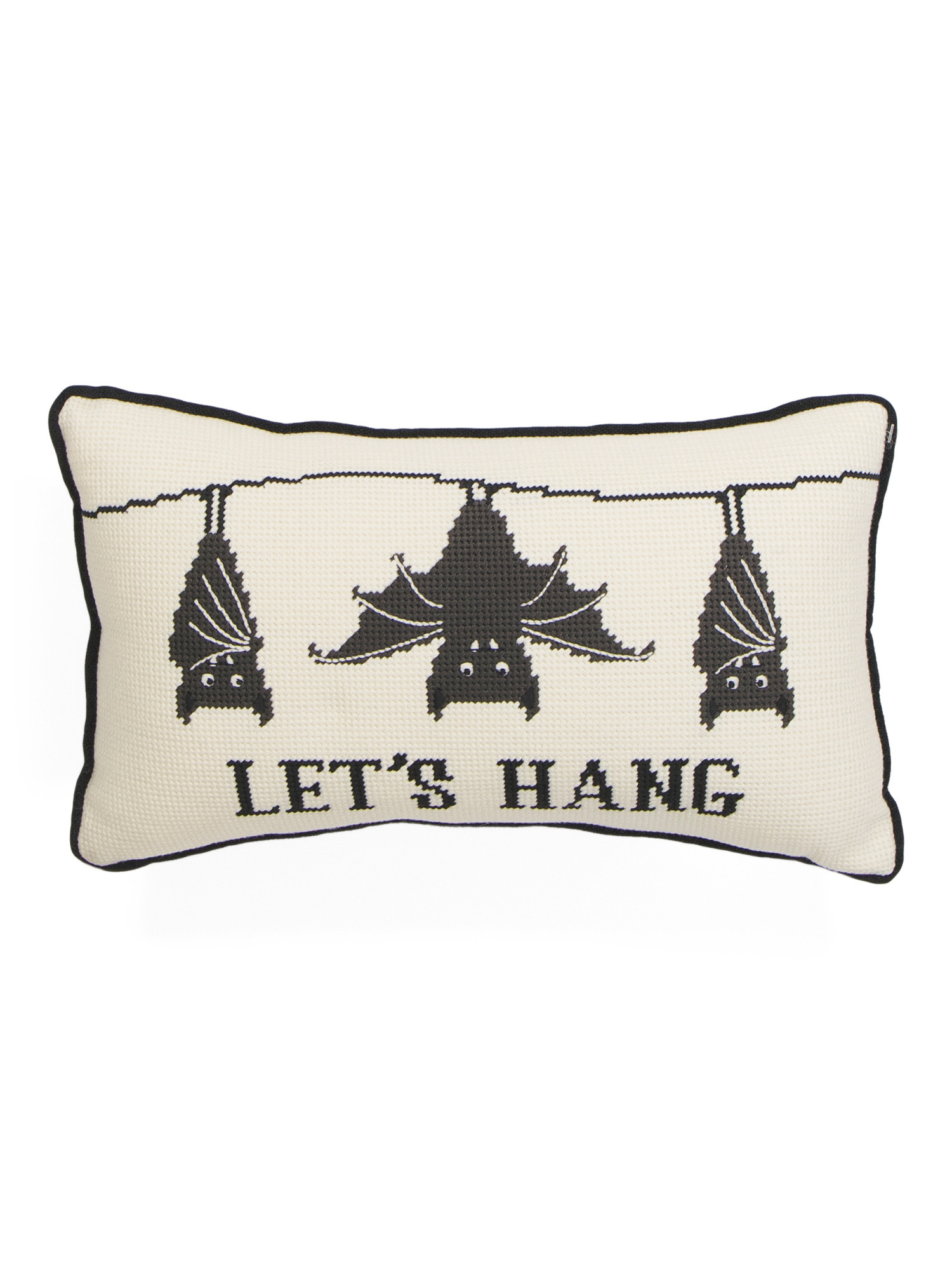 9x15 Lets Hang Needlepoint Pillow | TJ Maxx