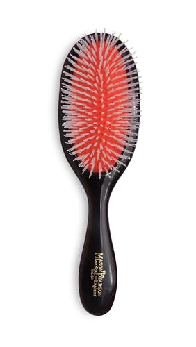 Mason Pearson Women's Handy Nylon All Nylon Detangler Brush, Ruby, One Size | Amazon (US)