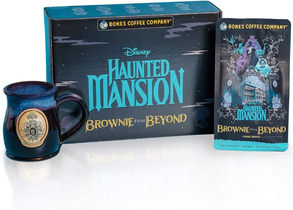 Bones Coffee Company Brownie From Beyond Collector's Box Ground Coffee Beans | Hand-thrown mug fe... | Amazon (US)