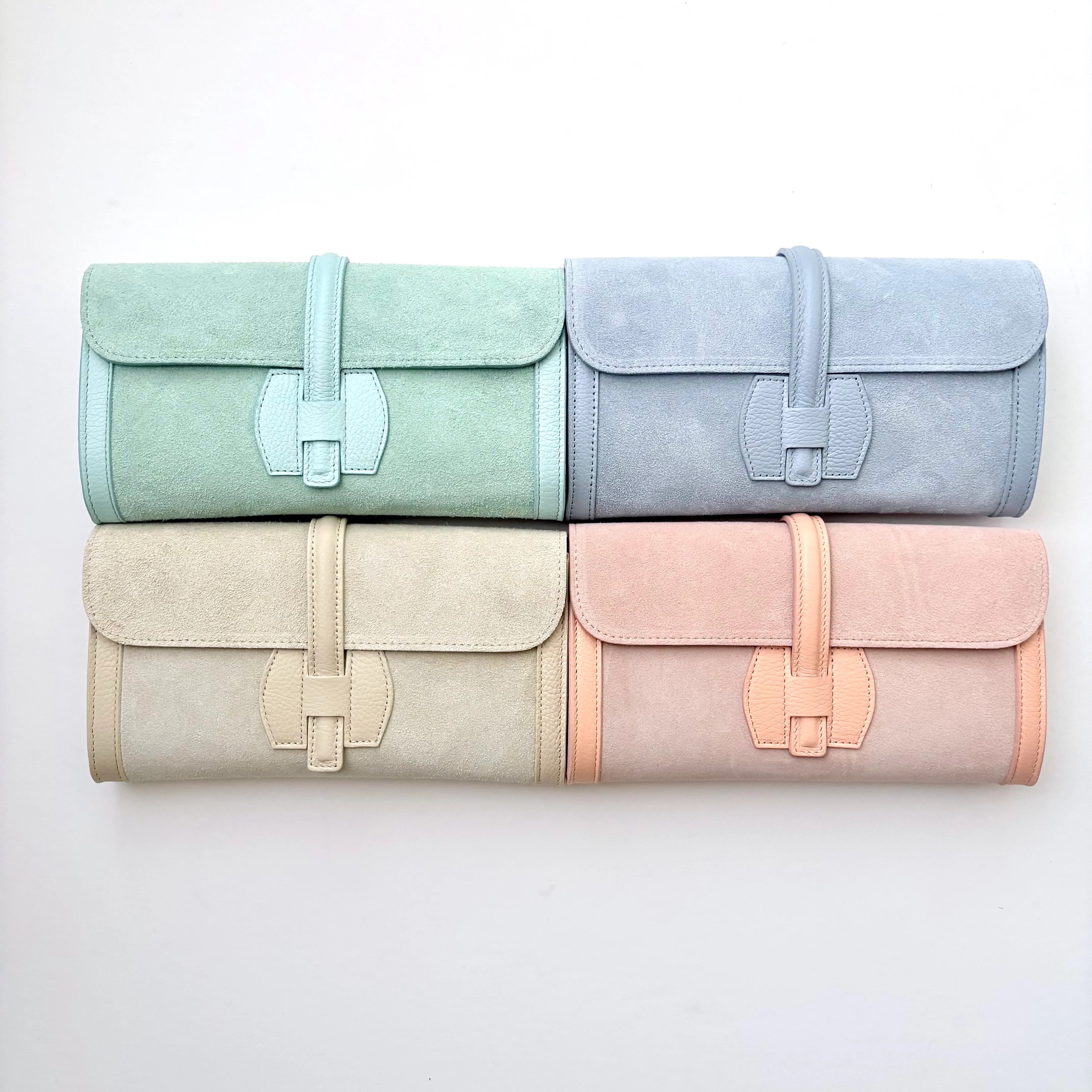 Monet Suede Clutch | Colores Collective