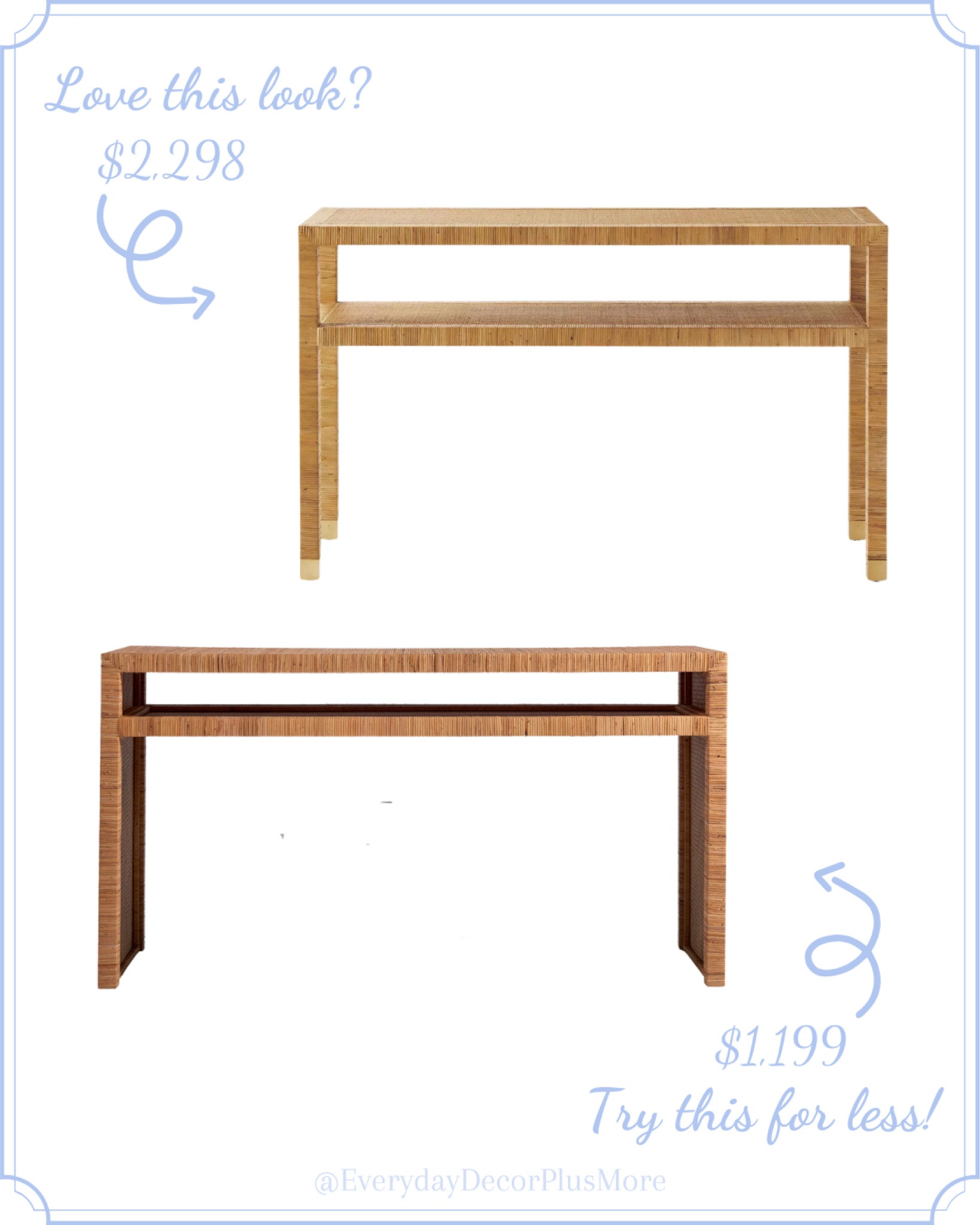 Serena and lily balboa dupe
Serena and lily dupe
Serena and lily look for less
Serena and lily balboa console table dupe
Raffia console table 
Rattan console table 
Coastal desk
Coastal console table
Look for less
Woven console table  
Serena and lily balboa console table  dupe

Follow my shop @EverydayDecorPlusMore on the @shop.LTK app to shop this post and get my exclusive app-only content!

#liketkit 
@shop.ltk
https://liketk.it/4965C

#LTKstyletip #LTKhome #LTKsalealert
