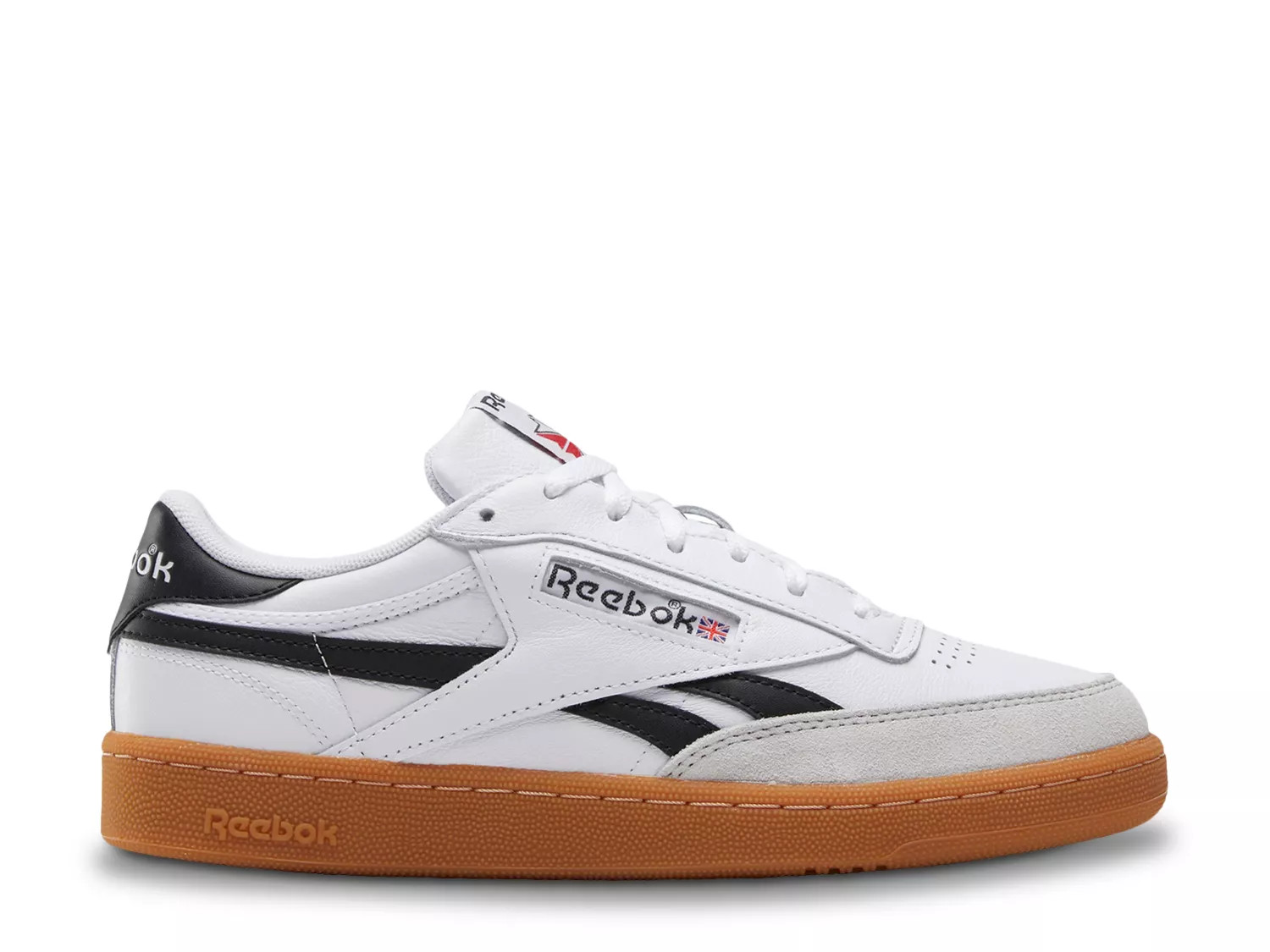 Reebok Revenge Club C 85 Sneaker | Men | Women's | White/Black | Size Women's 9.5 / Men's 8 | Sneakers | DSW