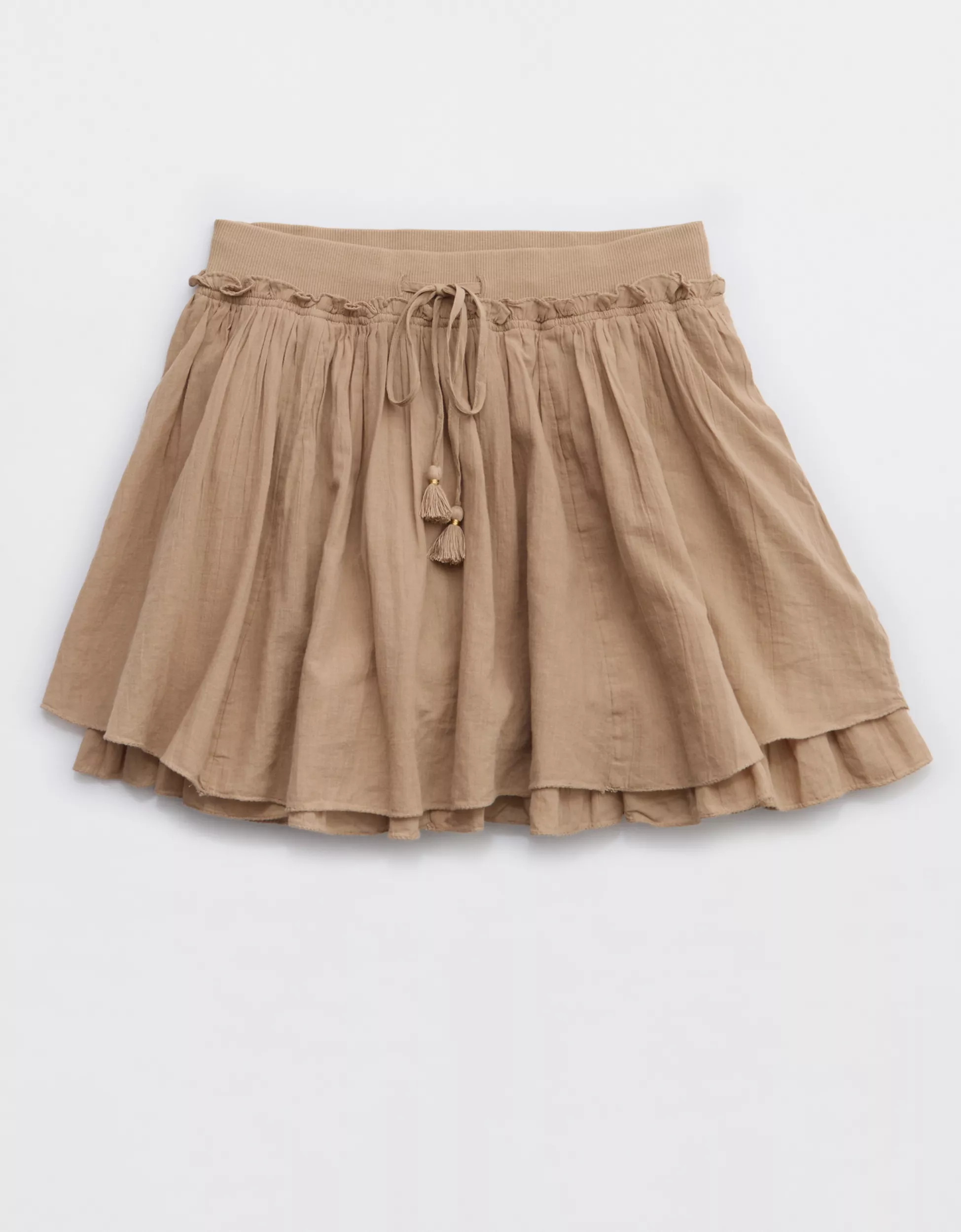 Aerie Gauze Mini Skirt | Aerie