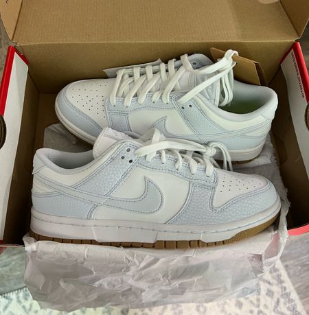 The cutest baby blue / grey Nike Dunks! Perfect for boy mama or boy mama to be. They also come in a pretty baby pink as well! 

Dunk low premium next nature basketball sneaker 

- casual sneaker 
- summer sneaker 
- Nordstrom finds 
Neutral sneaker 
Blue sneaker 
White sneaker 
Summer shoes 


#LTKStyleTip #LTKBump #LTKShoeCrush