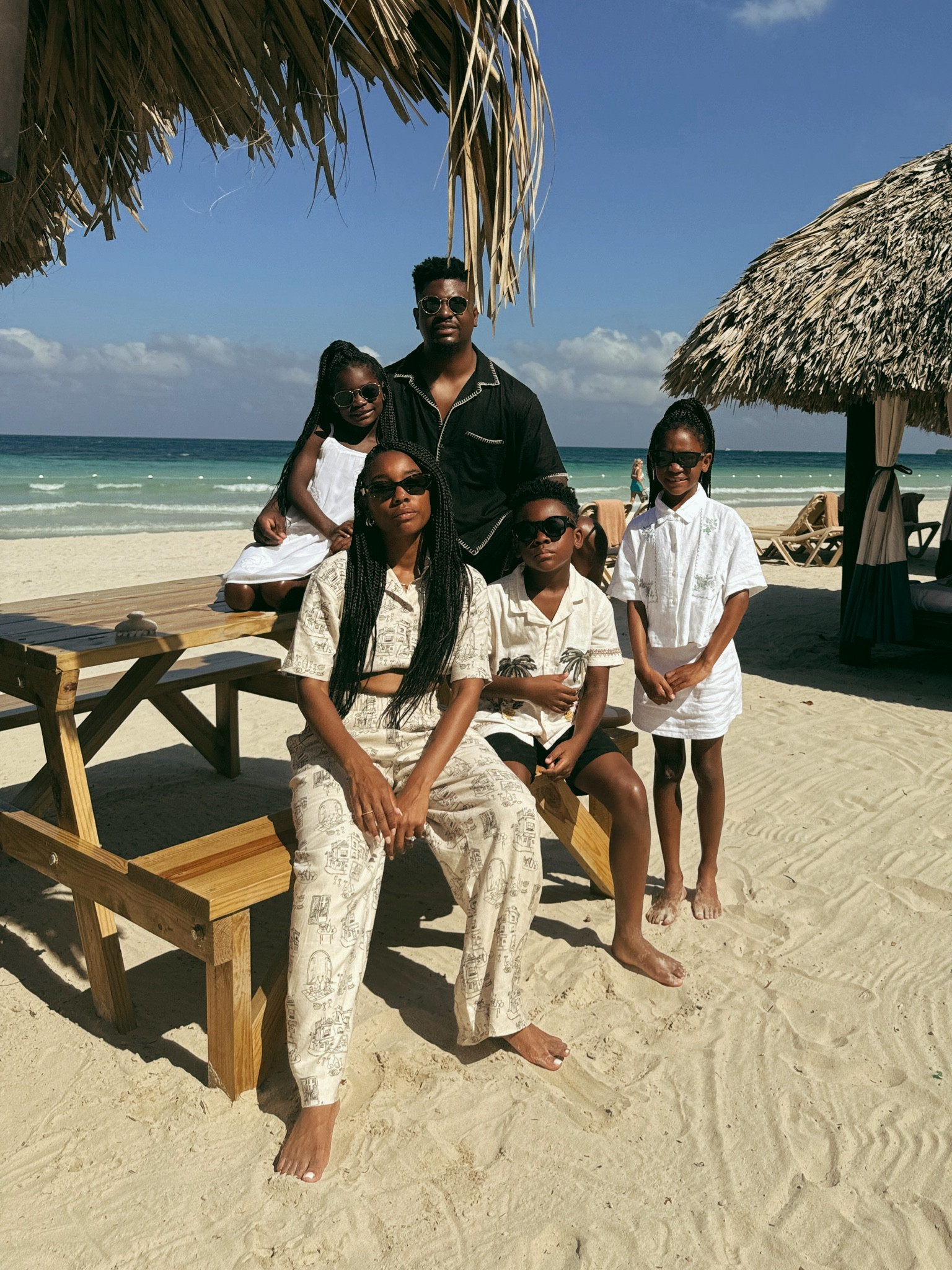 Family vacation summer outfits: two piece sets, white dress, boys shorts and palm tree button down shirt

#LTKtravel #LTKfamily #LTKkids