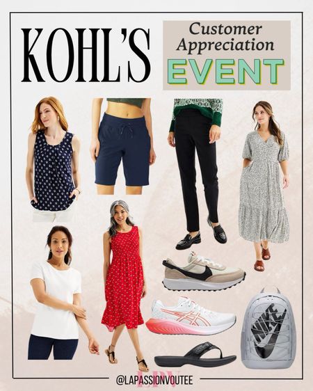 Celebrate with us at Kohl’s Customer Appreciation Event! Enjoy 15% off your purchase with code: SAVINGS15. It's their way of saying thank you for being a valued customer. Don’t miss out on these incredible savings!

#LTKSeasonal #LTKSaleAlert #LTKFindsUnder100
