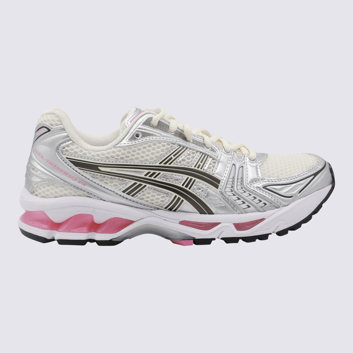 Asics White And Pink Sneakers | Italist.com US