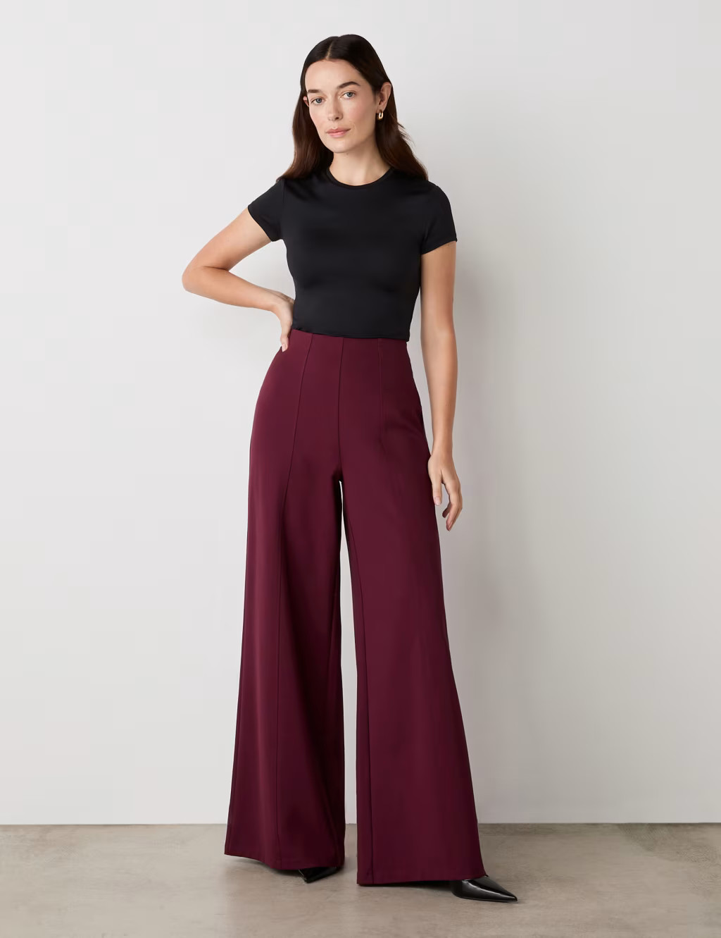 Matilda Ponte Jersey Trousers | Marks & Spencer (UK)