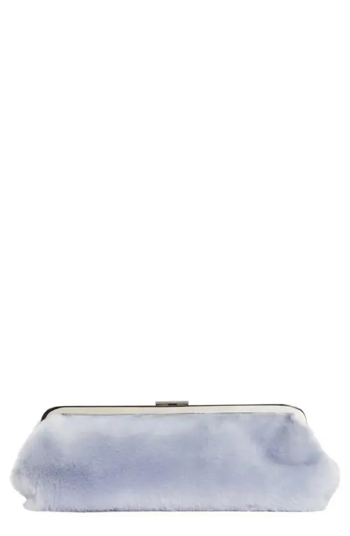 Proenza Schouler Armory Genuine Shearling Clutch in Wisteria at Nordstrom | Nordstrom