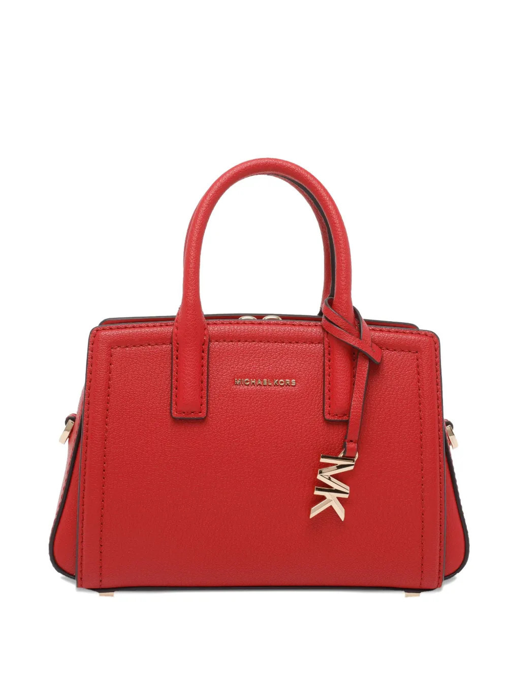 Michael Michael Kors extra-small Laila logo-charm tote bag - Red | Farfetch Global