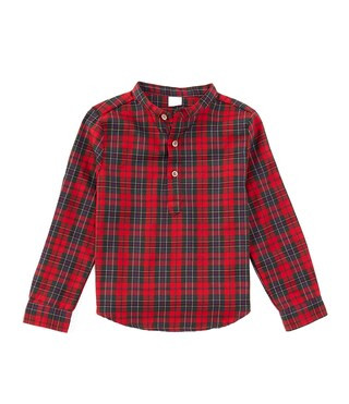 Edgehill Collection x Darby Fallon Clark Little Boys 2T-7 Parker Woven Plaid Shirt | Dillard's | Dillard's
