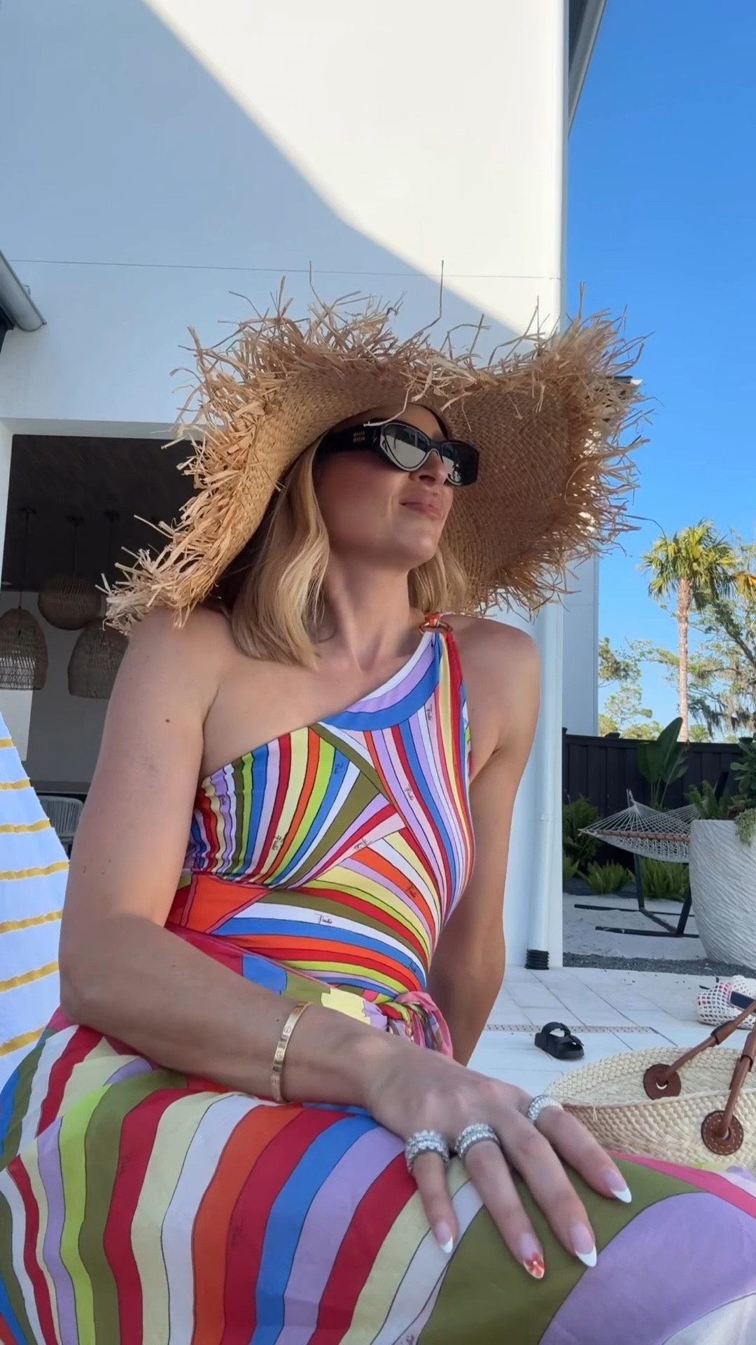 Who says a bikini has to be sexy? I prefer one piece.💁🏼‍♀️ and make it Pucci, please☺️￼😏 wearing a size 4 in this bathing suit ￼

#LTKOver40 #LTKTravel #LTKSwim