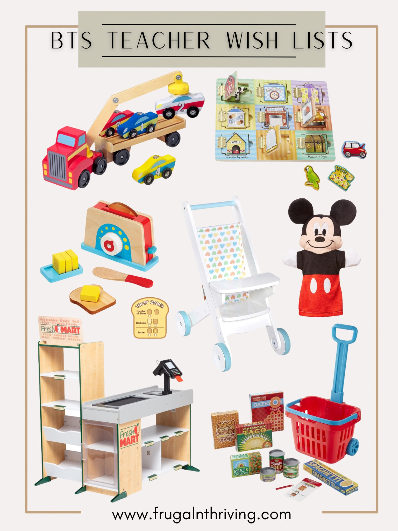 What do teachers need for their classrooms?! Melissa & Doug toys!!

#backtoschool #teacherwishlist #forteachers #classroomnecessities

#LTKFind #LTKkids #LTKBacktoSchool