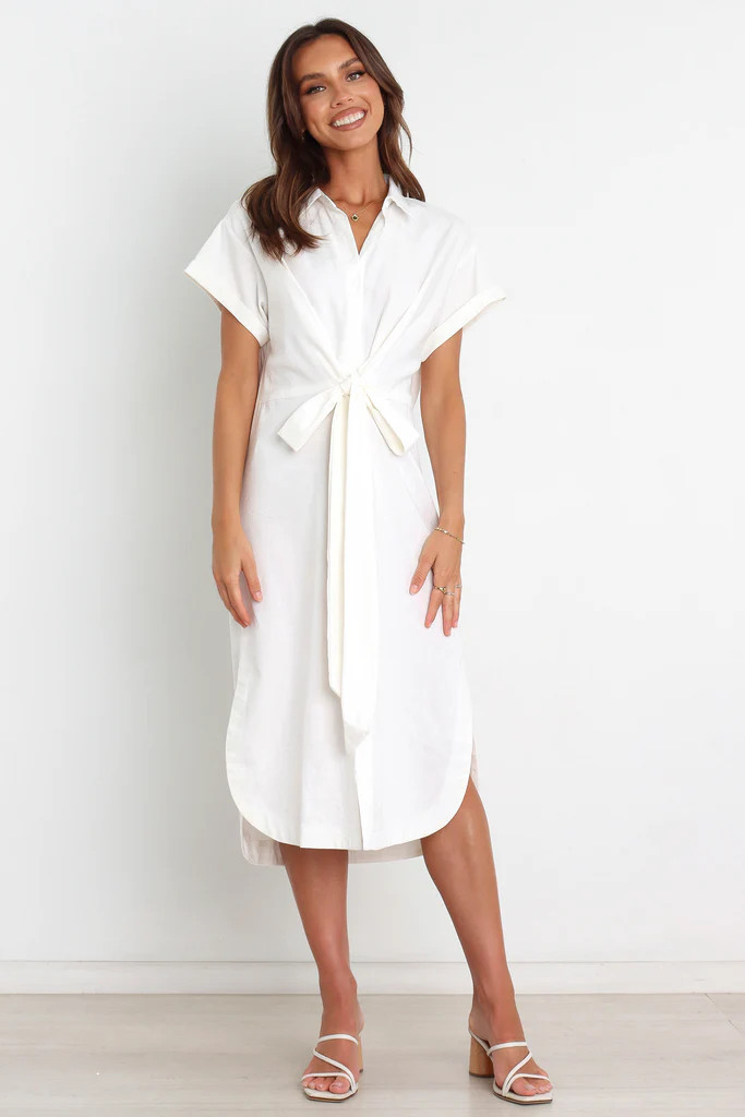Allison Dress - White | Petal & Pup (US)
