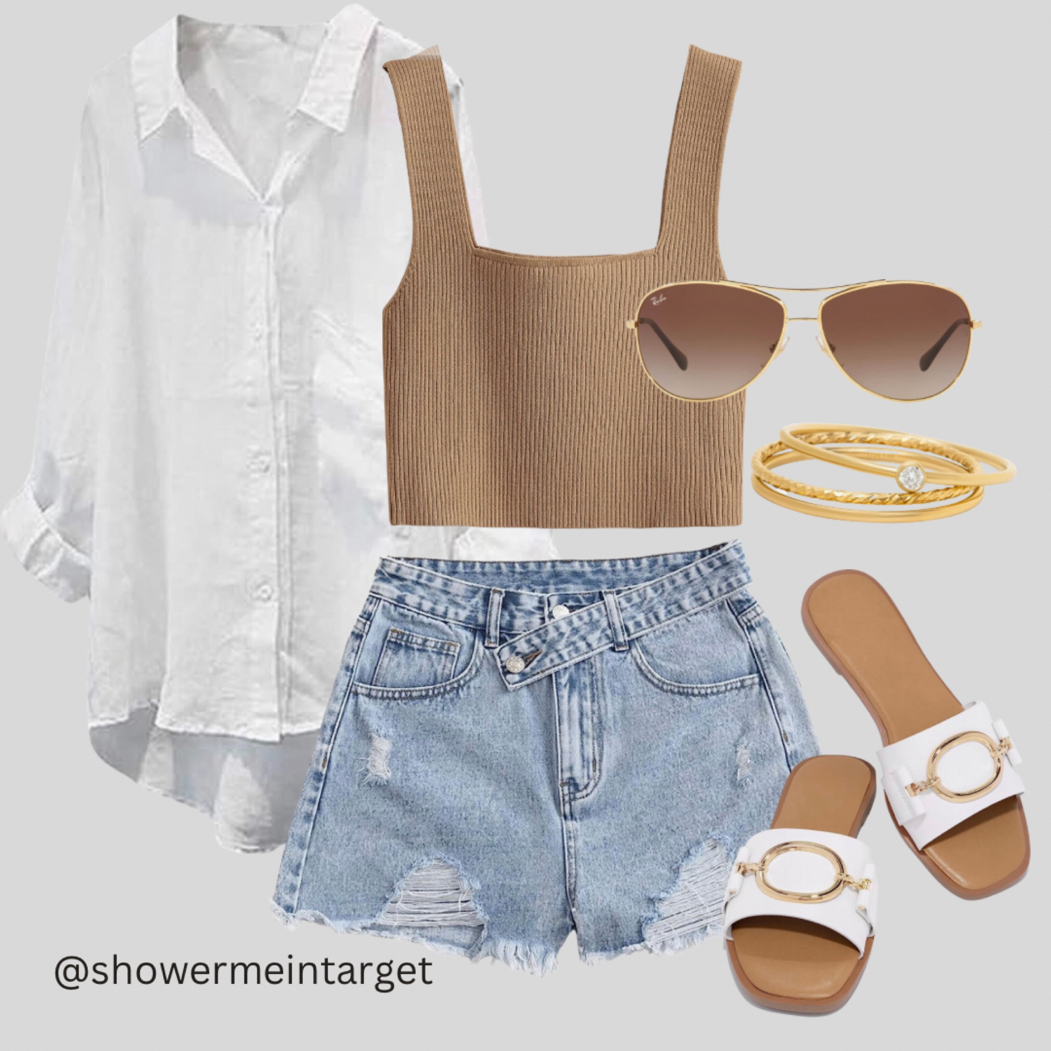 Casual outfit inspo for early fall. Denim shorts are a great Abercrombie alternative 

#LTKSeasonal #LTKshoecrush #LTKunder50