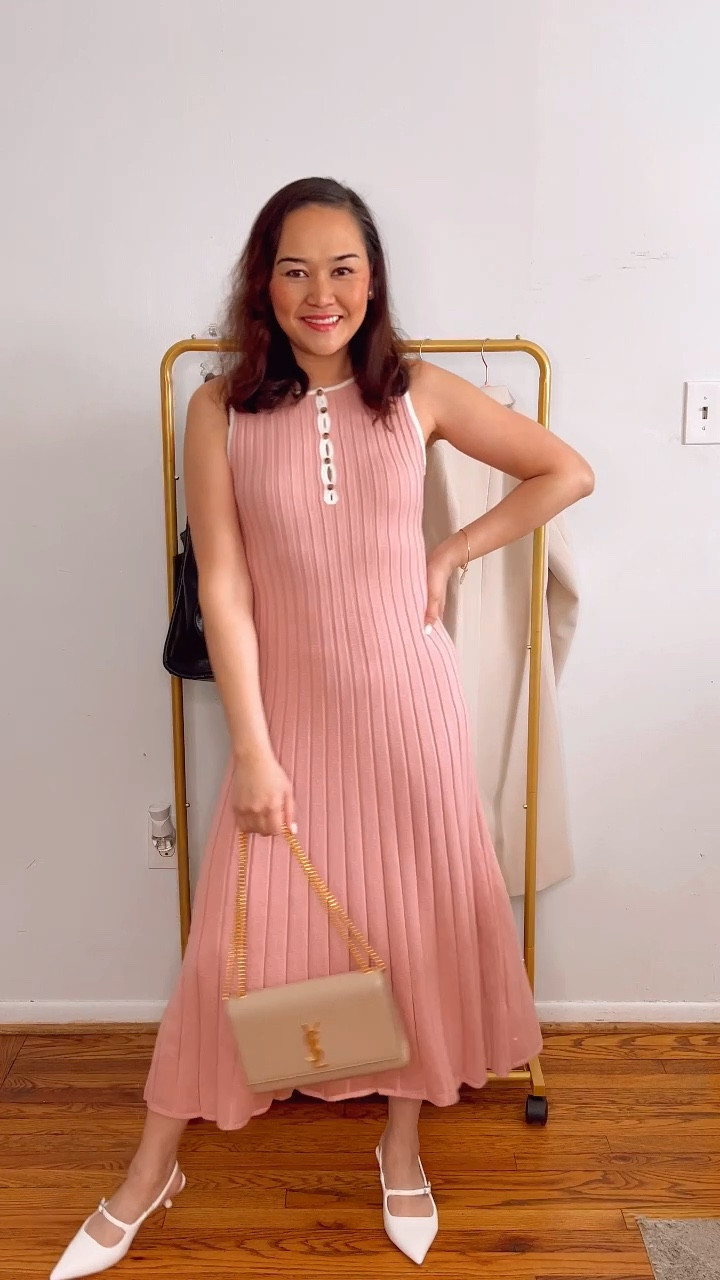 pink knit midi dress, chic knitwear, effortless style, cozy yet stylish, transitional fashion, fall outfit ideas, wardrobe must-have, flattering midi dress, versatile fashion, knit dress outfit

#EffortlessStyle #ChicAndCozy #WardrobeStaple #MidiDressMagic #FallFashion #fashionover40 #amazonfashionfinds #speingfashion #workwear 

#LTKOver40 #LTKWatchNow #LTKStyleTip
