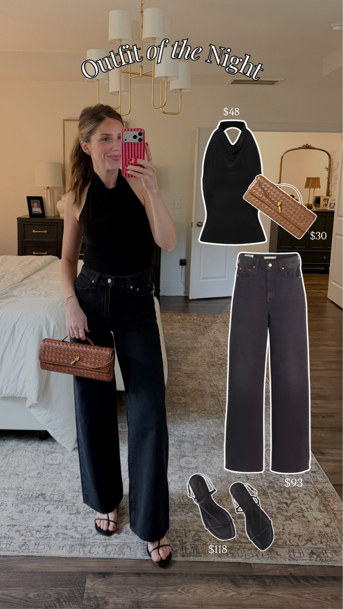 Date Night 🖤 27 in jeans; S in top

#LTKootd