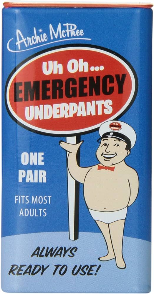 Accoutrements Emergency Underpants | Amazon (US)