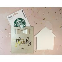 Realtor Foil Gift Card Holder/Thank You Cards Set Of 10 | Etsy (US)