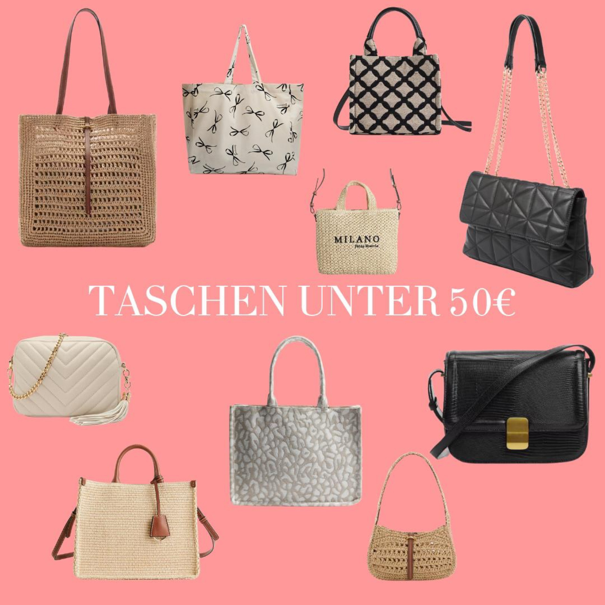 Taschen für unter 50€ 🤗