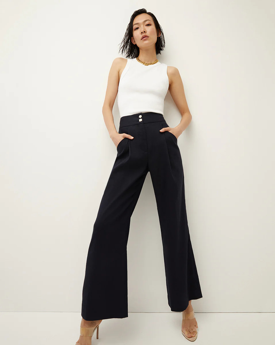 Kuna Linen Pant | Veronica Beard
