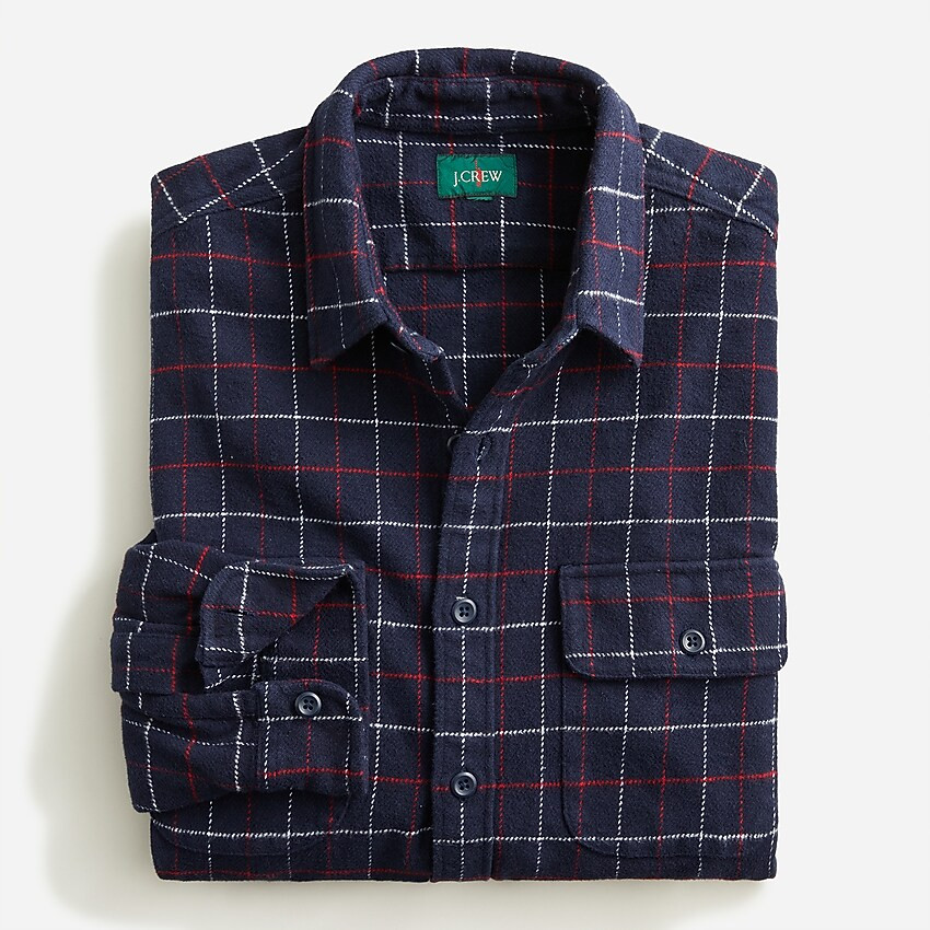 Heavyweight chamois workshirt | J. Crew US