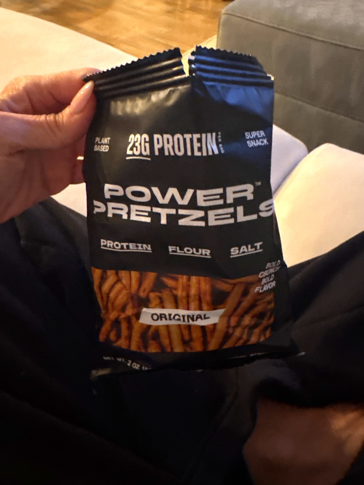 Power Pretzels make a quick and easy snack on the go. 
23 grams of protein per bag! 
And did I mention they are super tasty with peanut butter? 😉 

#LTKActive #LTKfoodie #LTKfitnessgoals