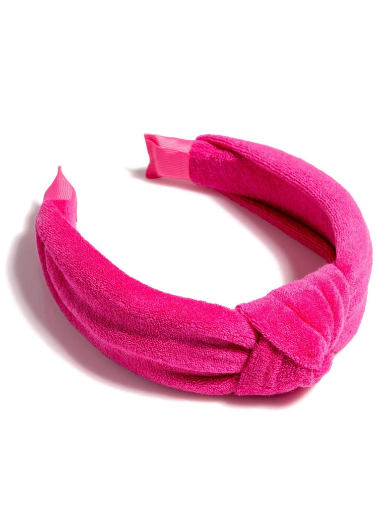 Shiraleah Terry Knotted Headband, Fuchsia - FINAL SALE ONLY | Shiraleah