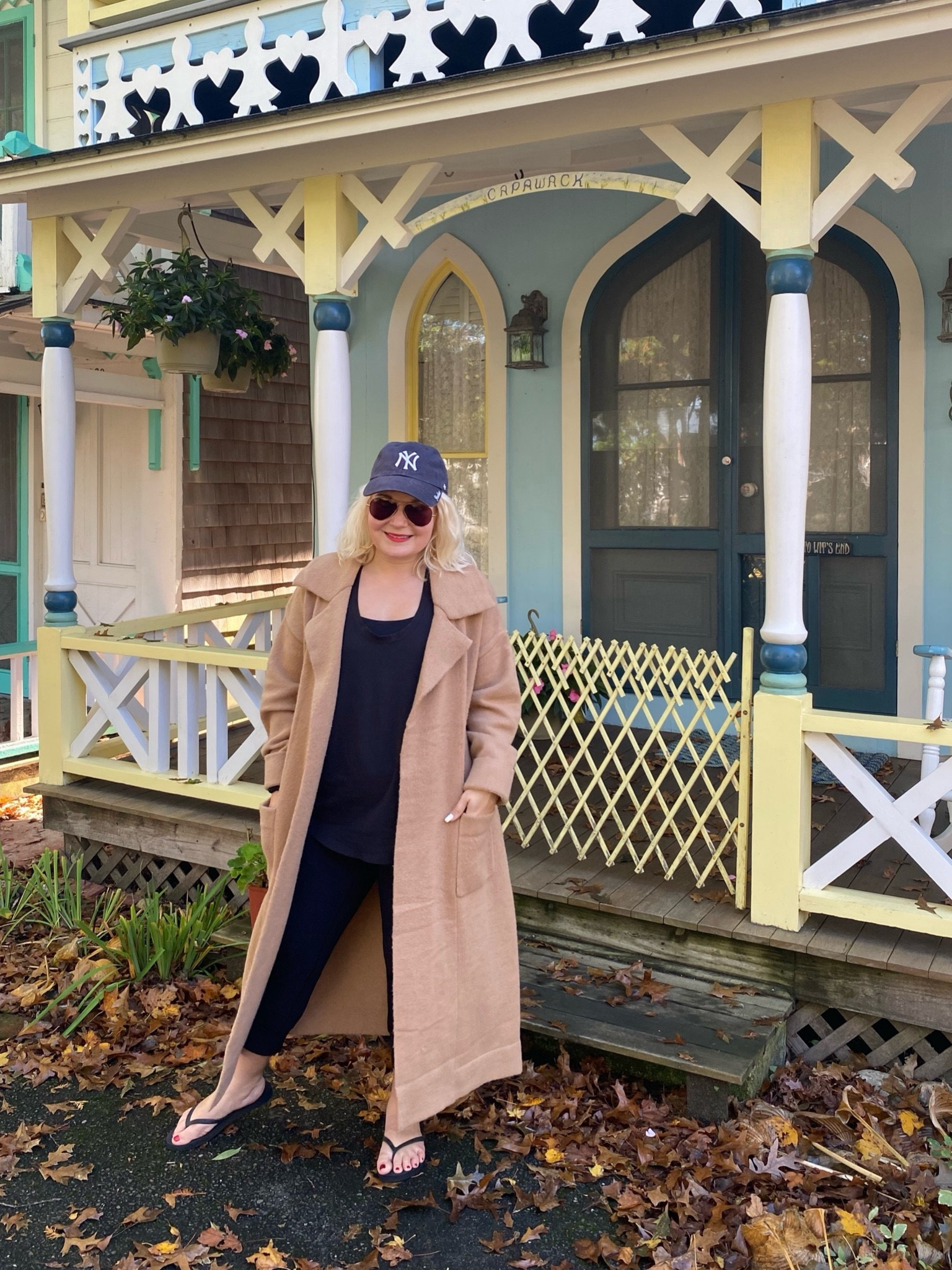 My ootd for the day. I am headed on a coastal adventure and can not wait! The love tank and joggers are great for traveling and I love this coatigan. 

#LTKActive #LTKSeasonal #LTKGiftGuide