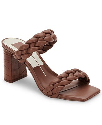Dolce Vita Pailey Braided Two-Band City Sandals & Reviews - Sandals - Shoes - Macy's | Macys (US)