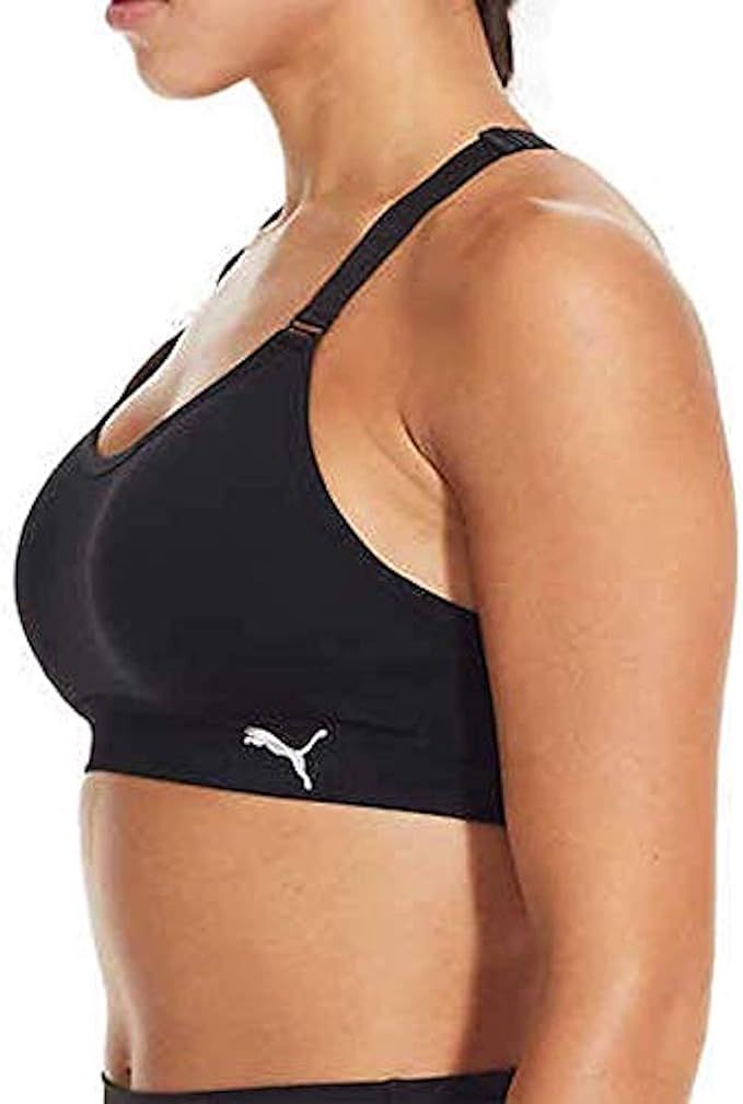 PUMA 2 Pack Seamless Sports Bra, Size: M White, Black | Amazon (US)