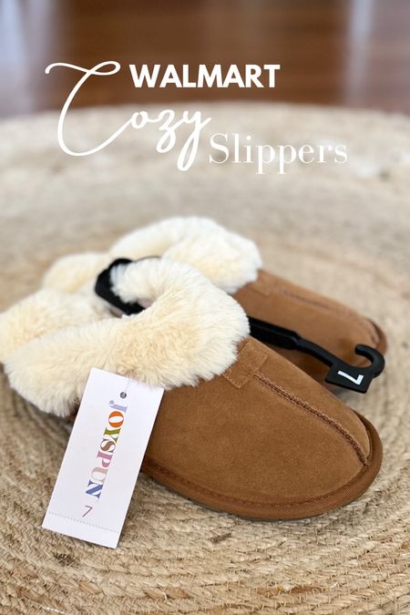 Affordable + Cozy! These genuine suede slippers are perfect for fall! I love the hard sole. I got my true size 7. #slippers #houseshoes #cozyslippers

#LTKSeasonal #LTKGiftGuide #LTKover40