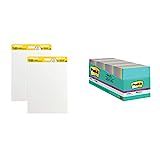 Post-it Super Sticky Easel Pad, 25 in x 30 in, White, 30 Sheets/Pad, 2 Pad/Pack & Super Sticky Notes | Amazon (US)