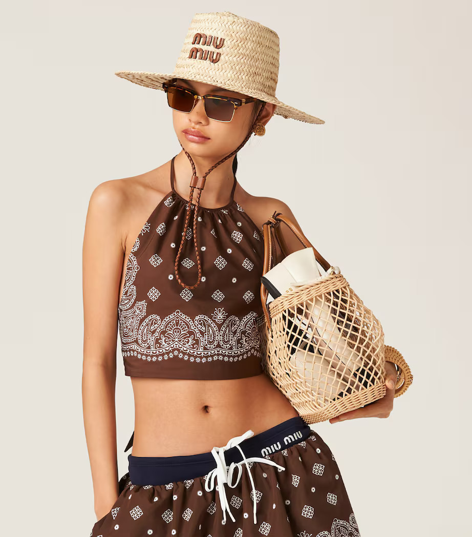 Woven Raffia Tote Bag | Harrods