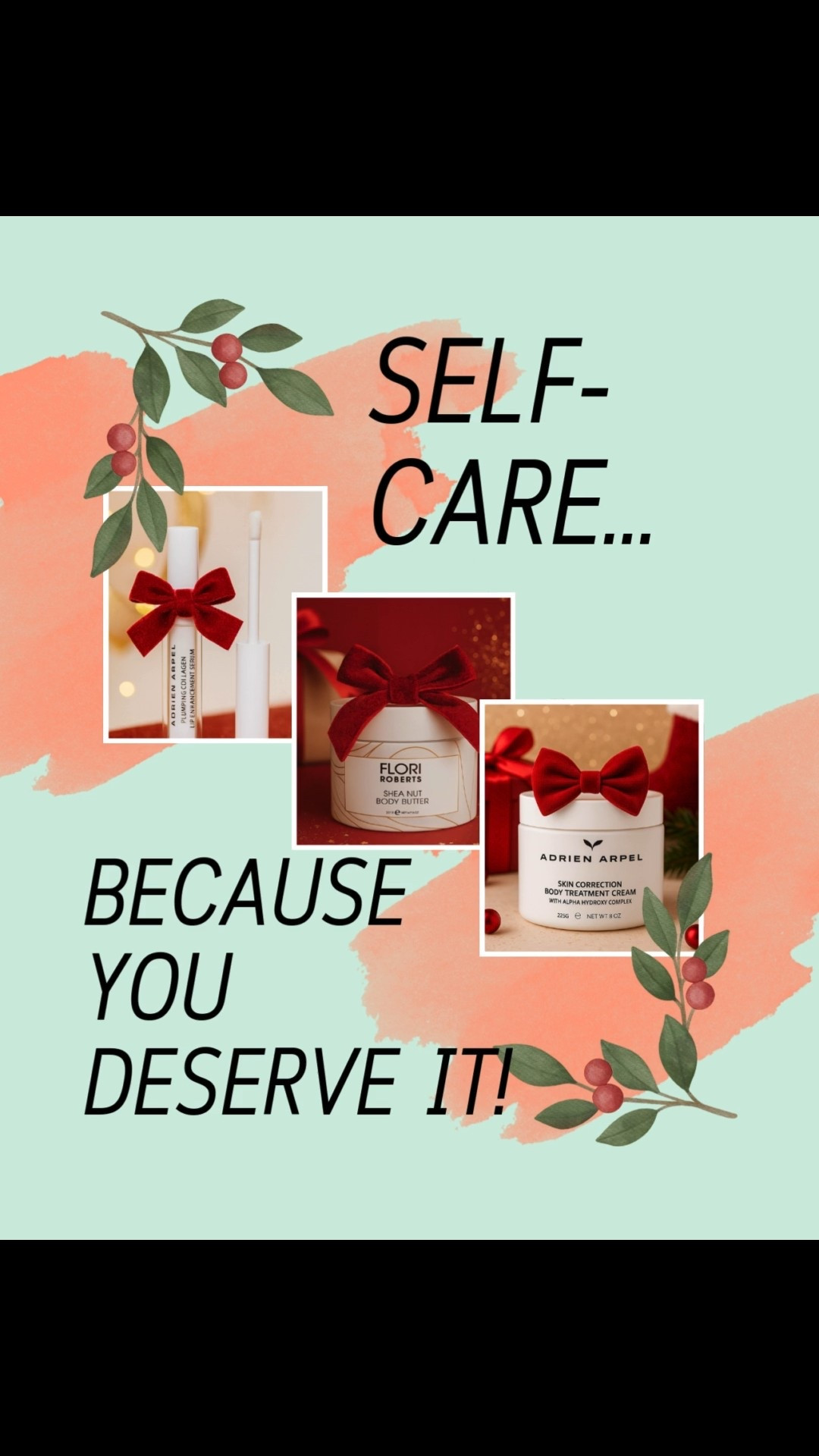 This time of year is the PERFECT time to focus on self-care 🫶🏼

The holidays can be fun…but frenzied. And if you are the one that makes the magic happen, you might be feeling a bit - depleted.

Refuel and refresh with a bit of self-care! Make it a priority this season (and always) because YOU matter and YOU deserve it ❤️

And if you know someone that could use some pampering, consider this a sign for the perfect gift!

Luxurious, quality products at a price that won’t break the bank!

Please click the LTK link in my bio, then choose “Shopping Links”, then click “Cosmetics and Skincare” to shop for these products. 

Questions? Please reach out! I’m always here to help 😊

#LTKBeauty #LTKFindsUnder50