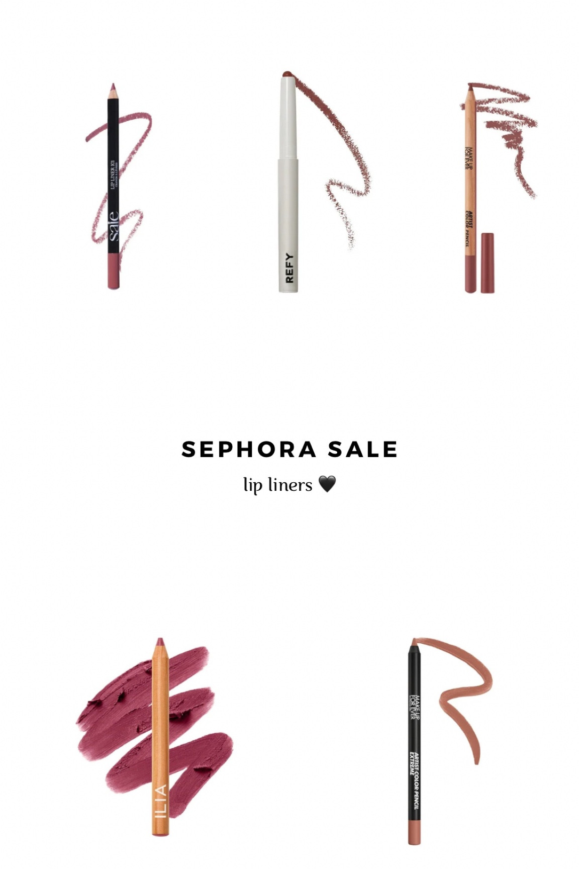 Sephora sale: fav lip liners 👄

#LTKSaleAlert #LTKBeauty