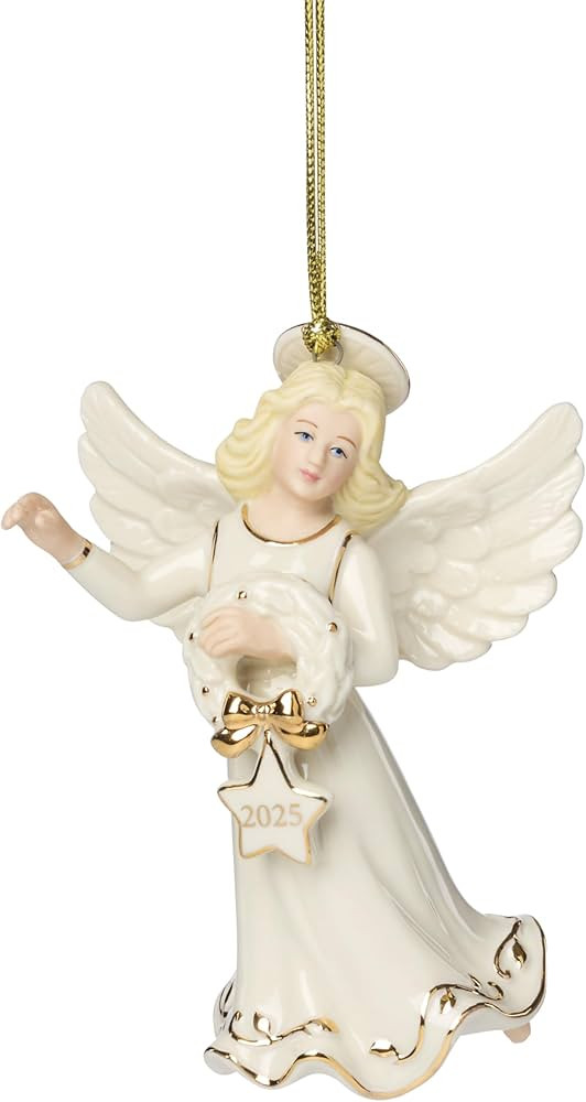 Lenox 897123 2025 Heavenly Angel Ornament, Christmas, Holiday Decorations | Amazon (US)