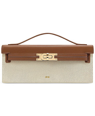 Bria Structured Small Top Handle Modern Handbag | Macy's
