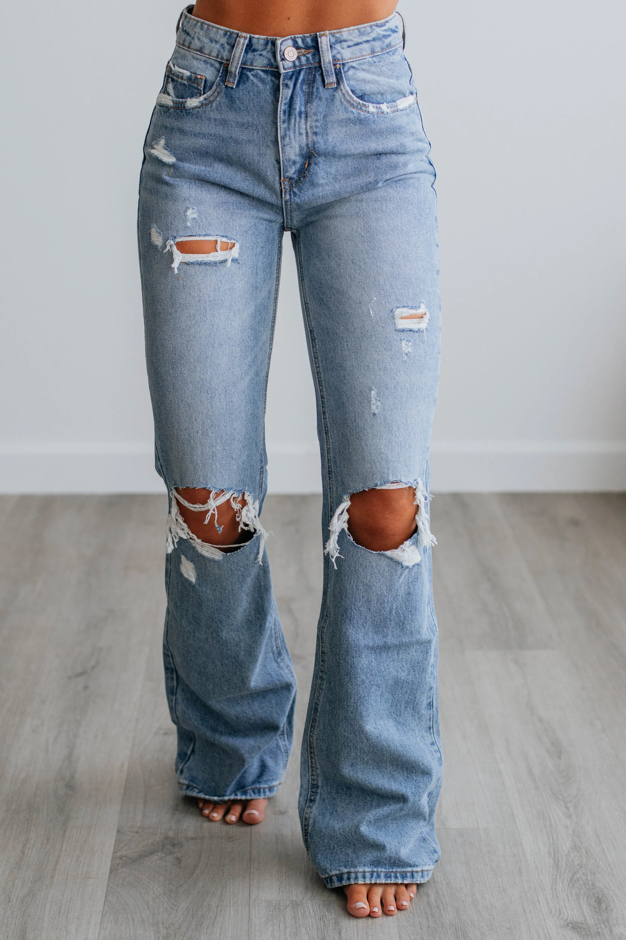 Thea Flying Monkey Jeans - Medium Wash | Wild Oak Boutique