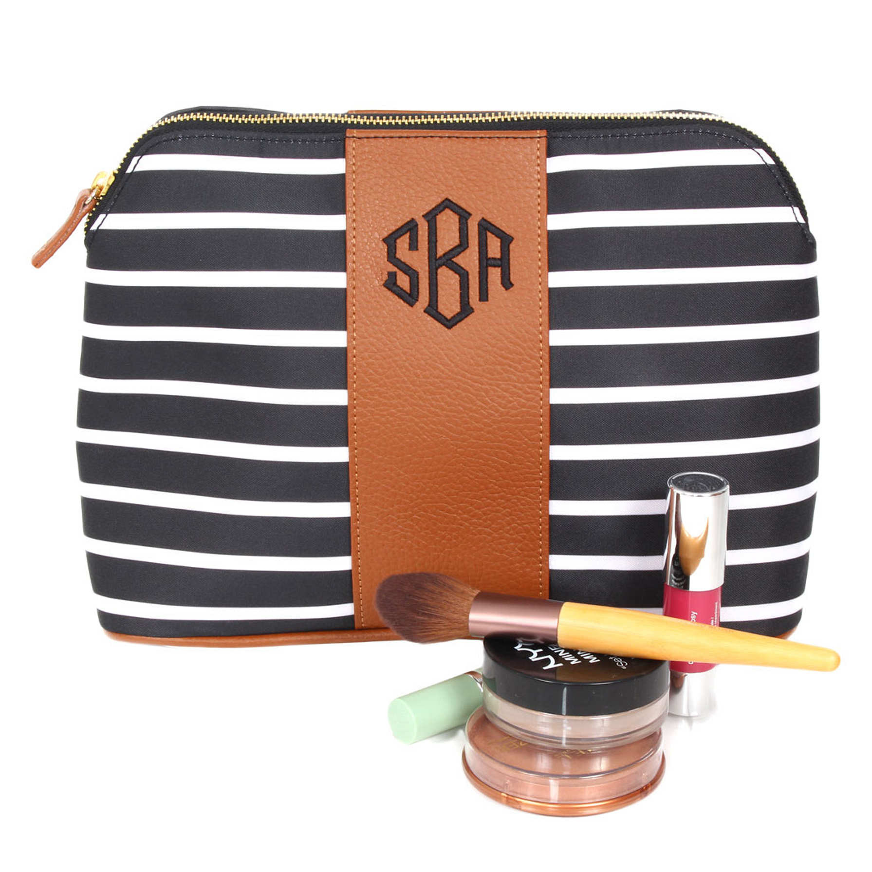 Monogrammed Cosmetic Bag | Marleylilly