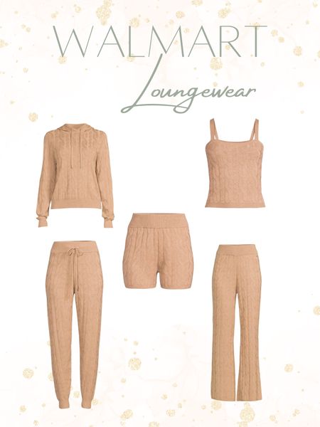 Check out these mix and match loungewear pieces by @walmartfashion!  (#walmartpartner) Get all the pieces to wear all year long. 
.
.
.
.
.
.
#walmartfashion,  pajamas, cable, knit loungewear, gift guide, joggers, sweatshirt 

#LTKGiftGuide #LTKHoliday #LTKunder50