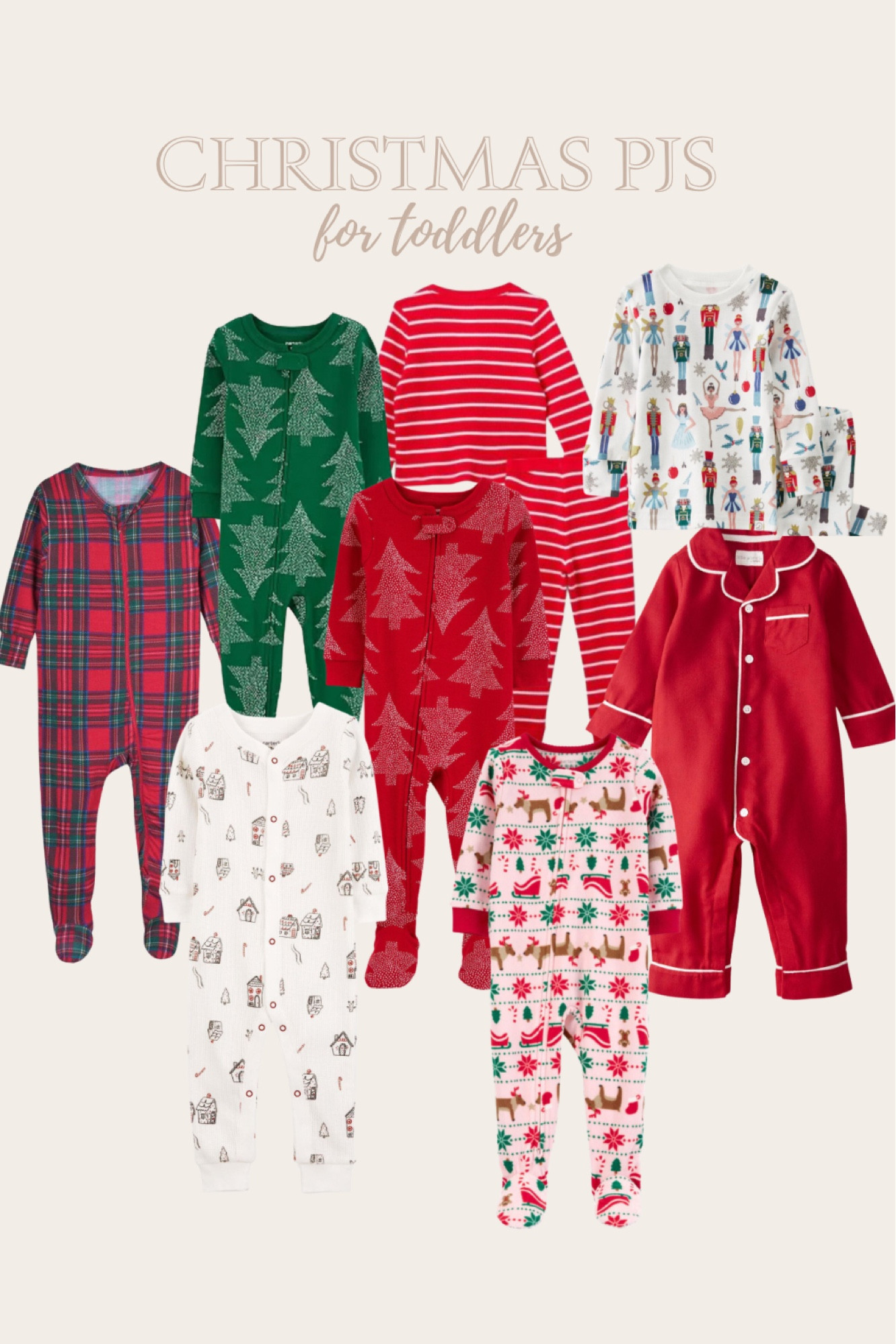 Christmas pajamas
Christmas pjs for toddler + babies 


#LTKbaby #LTKHoliday #LTKkids