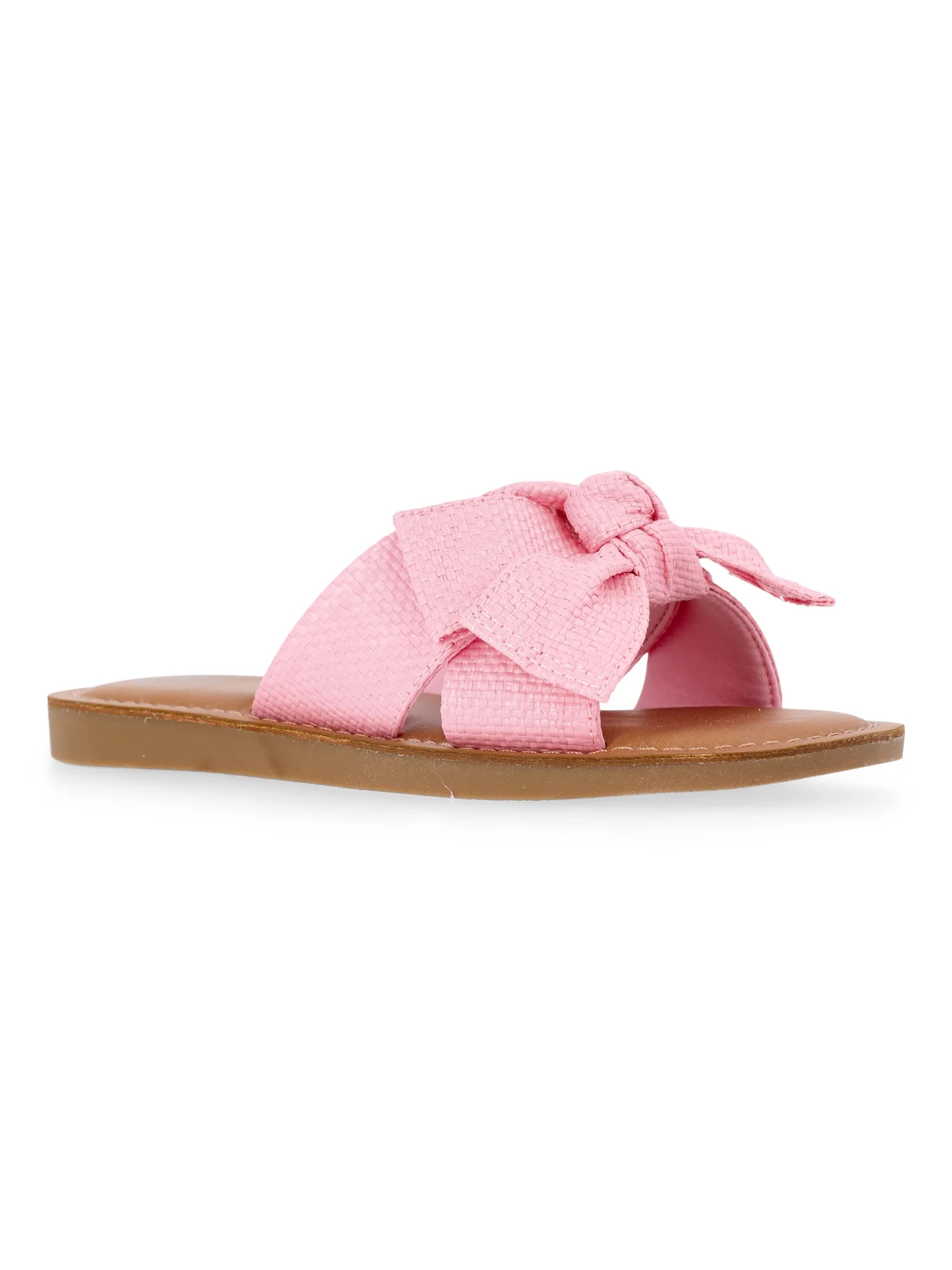 Wonder Nation Little Girls and Big Girls Mommy & Me Flat Sandals | Walmart (US)
