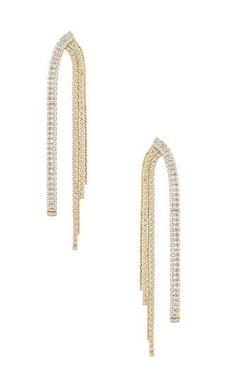Thea Earrings in Gold | Revolve Clothing (Global)