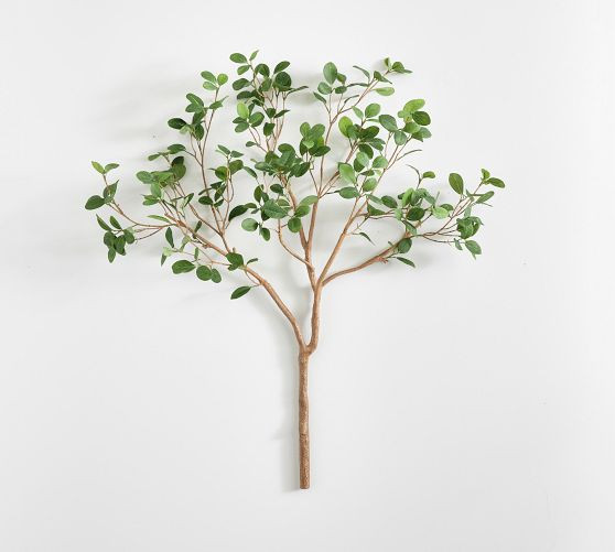Faux Green Leaf Branch | Pottery Barn (US)