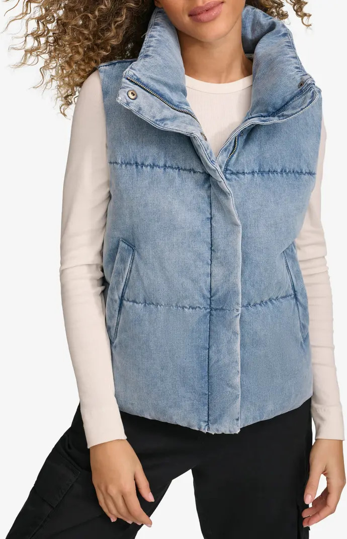 Levi's® Denim Puffer Vest | Nordstrom | Nordstrom