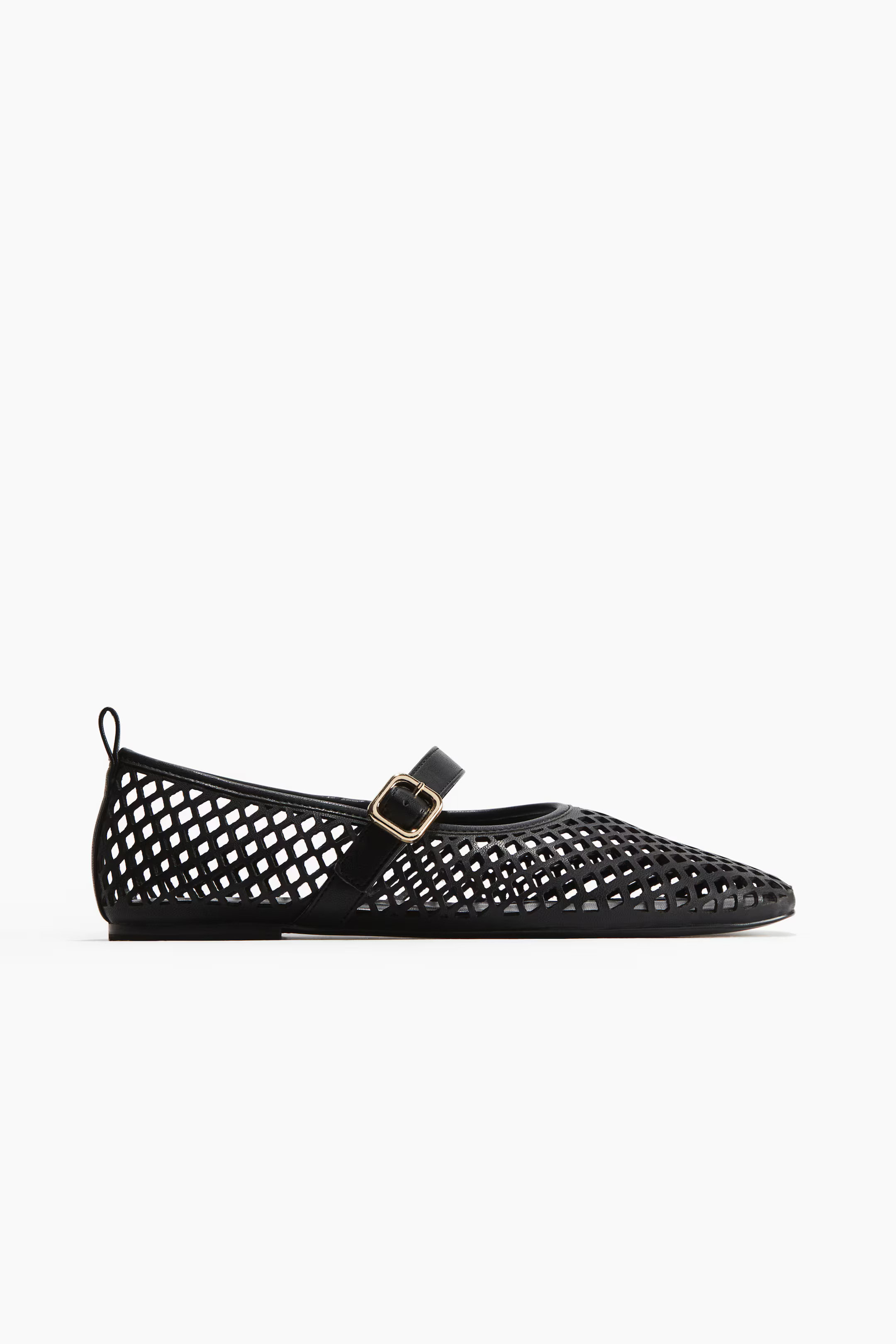 Perforated Mary Jane Ballet Flats | H&M (US + CA)