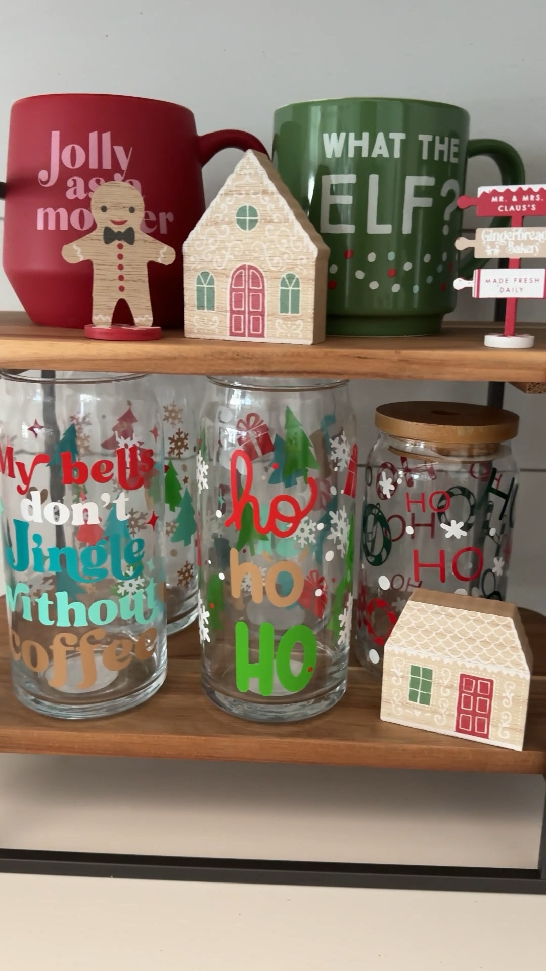 Festive glasses and mugs are ready for Christmas coffees!

#LTKHoliday #LTKHome #LTKSeasonal
