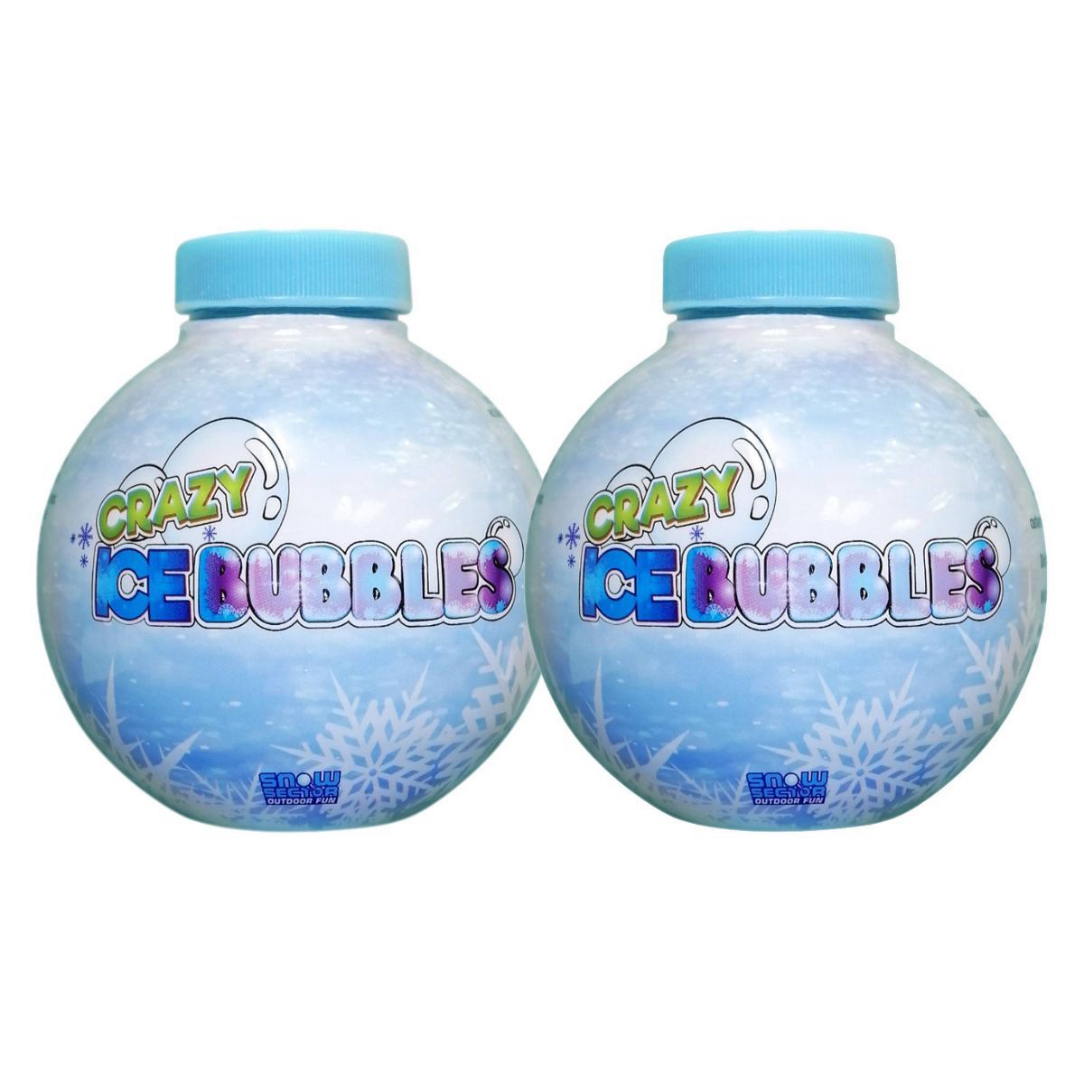 Snow Sector Crazy Ice Bubbles Bottle - 2pk | Target